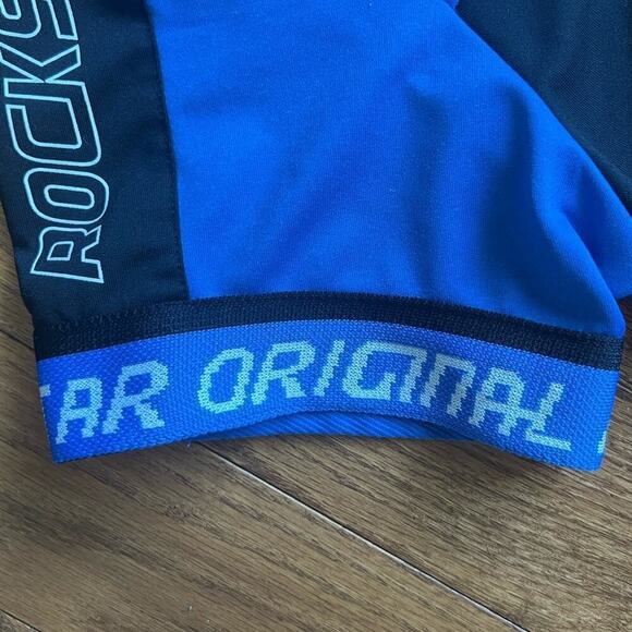 Rockstar Original Jersey, Embroidered Graphics, Short Sleeve, Blue, size Large - Picture 8 of 11